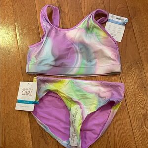 Athleta Girl Reversible Tie-Dye Bikini